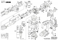 Bosch 3 611 B3A 051 GBH 3-28 DRE Rotary Hammer Spare Parts